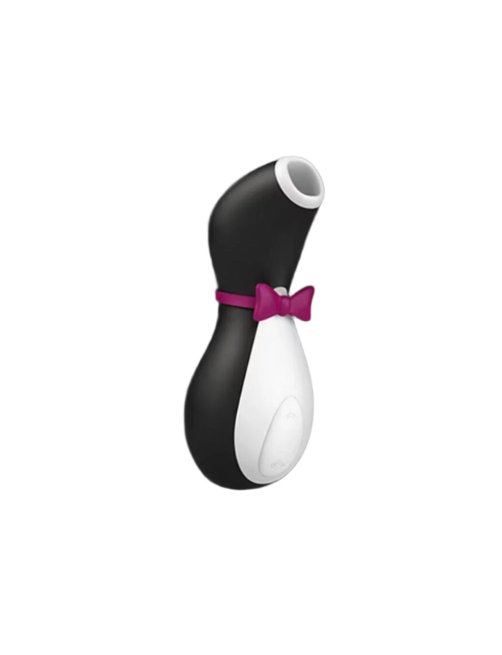 Front view of the Clitoral Sucking Vibrator Penguin Secret Kiss showcasing its sleek, elegant design and soft silicone head.
