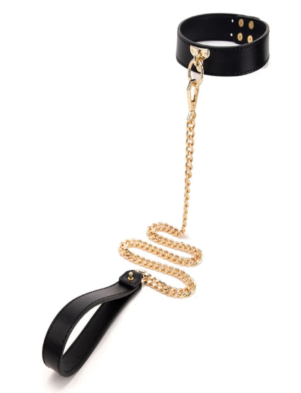 Erotic Chain Collar Secret Kiss, a sophisticated and bold accessory designed to enhance power play, offering a perfect balance of control, elegance, and seduction.