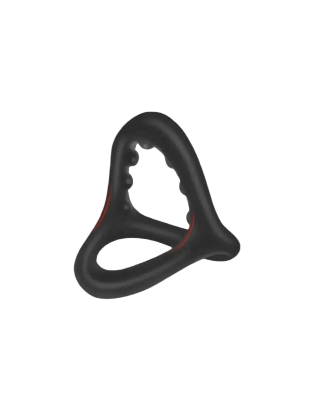 Close-up of the Ultra Soft Performance Rings Secret Kiss, crafted from premium silicone to boost confidence and prolong pleasure during solo or couples' play.