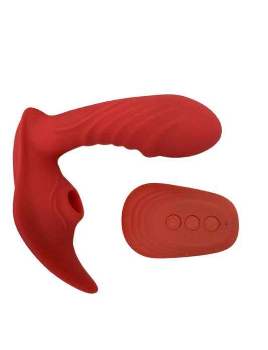 The Wireless Vibrator Sucker Secret Kiss, a compact, cordless toy that brings intense pleasure to both solo and partner play, perfect for spontaneous pleasure anytime, anywhere.