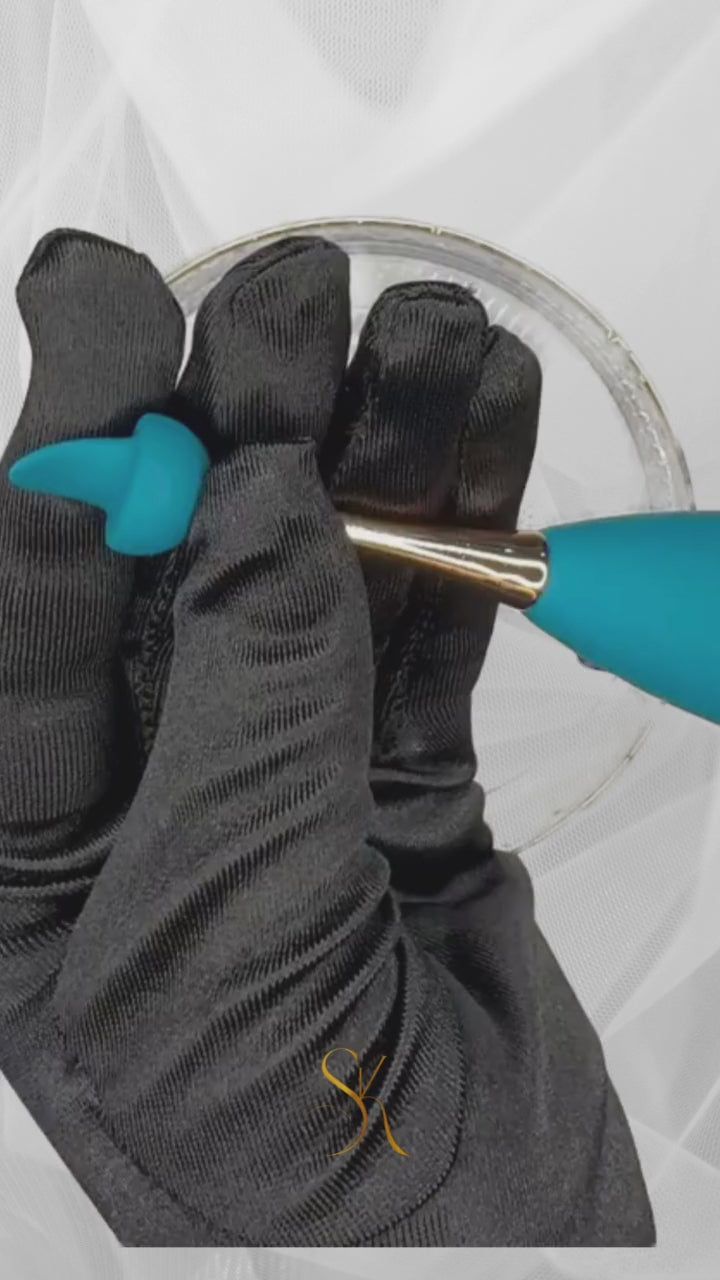 Orgasmic Clitoris Pen Vibrator Secret Kiss in action, offering precise, targeted stimulation for intense pleasure and ultimate satisfaction.