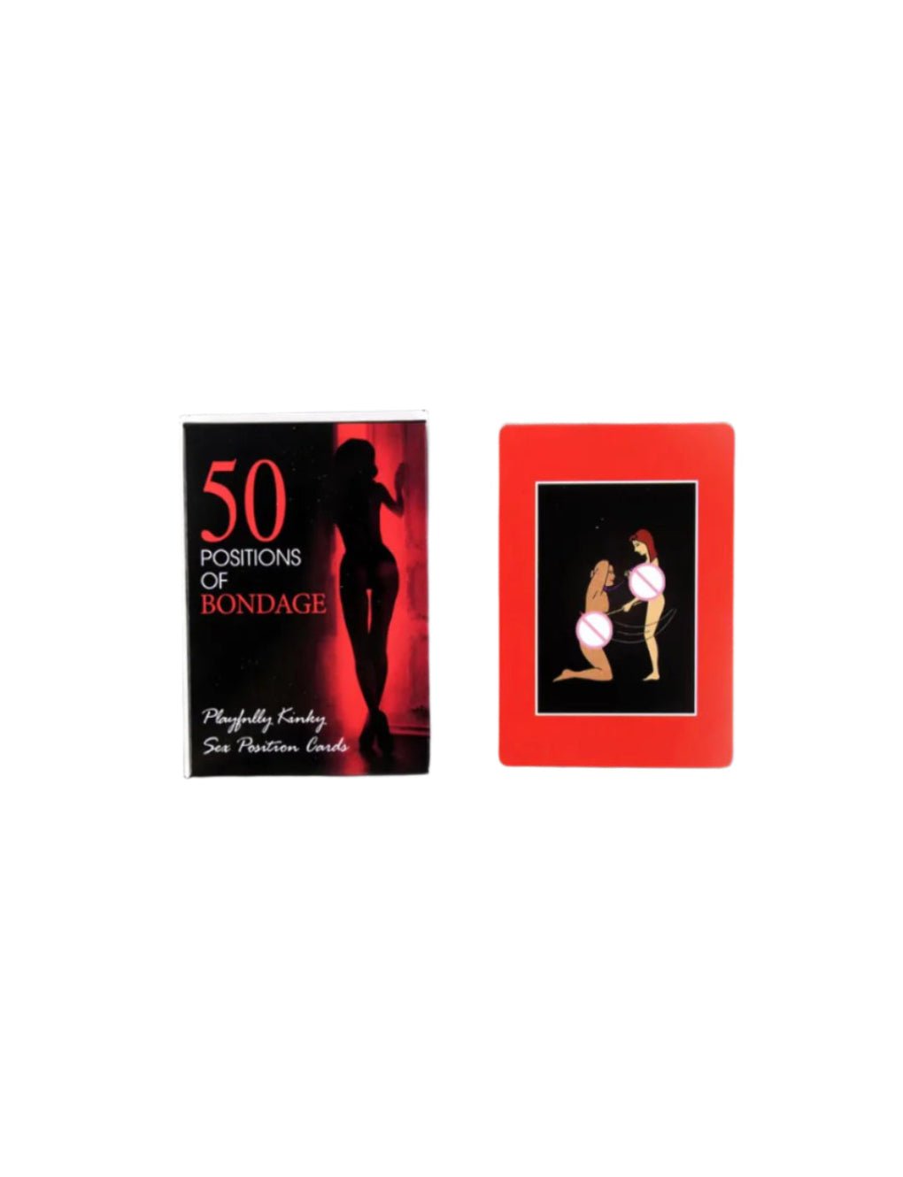 The Erotic Card Game Secret Kiss, small enough to fit in your bag or bedside drawer, making it perfect for travel or staycations.