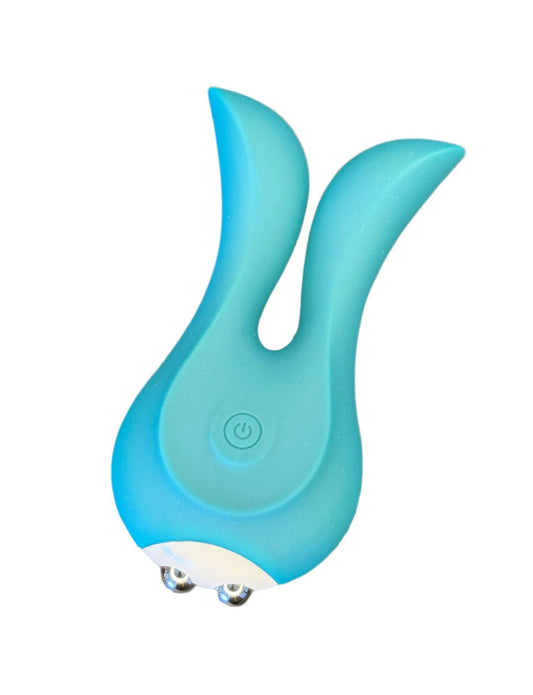 Cute Rabbit G-Spot Massager Secret Kiss, offering dual pleasure with deep internal stimulation and external clitoral contact for ultimate satisfaction.