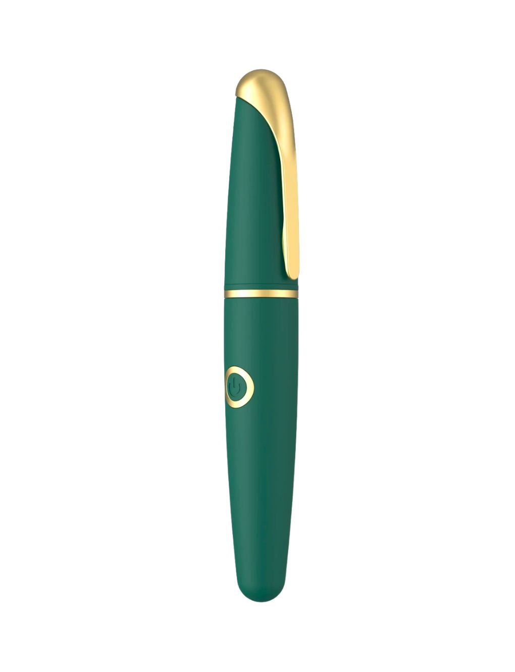 Discreet pen style clitoral vibrator with interchangeable tips Secret Kiss.