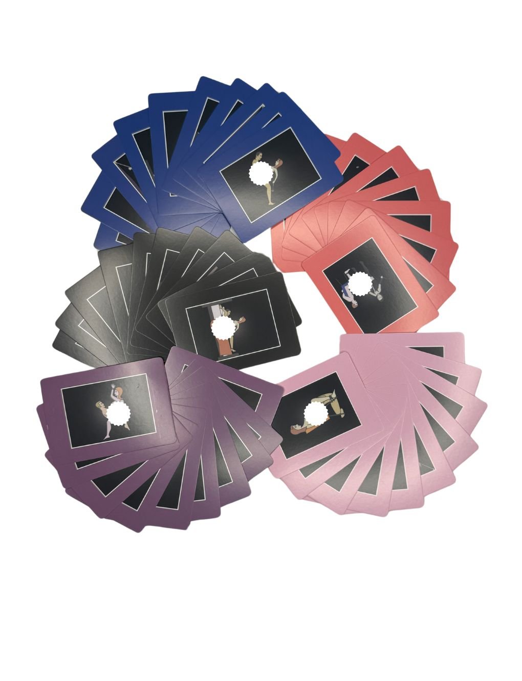 A deck of the Erotic Card Game Secret Kiss, offering playful and intimate challenges that bring couples closer together.