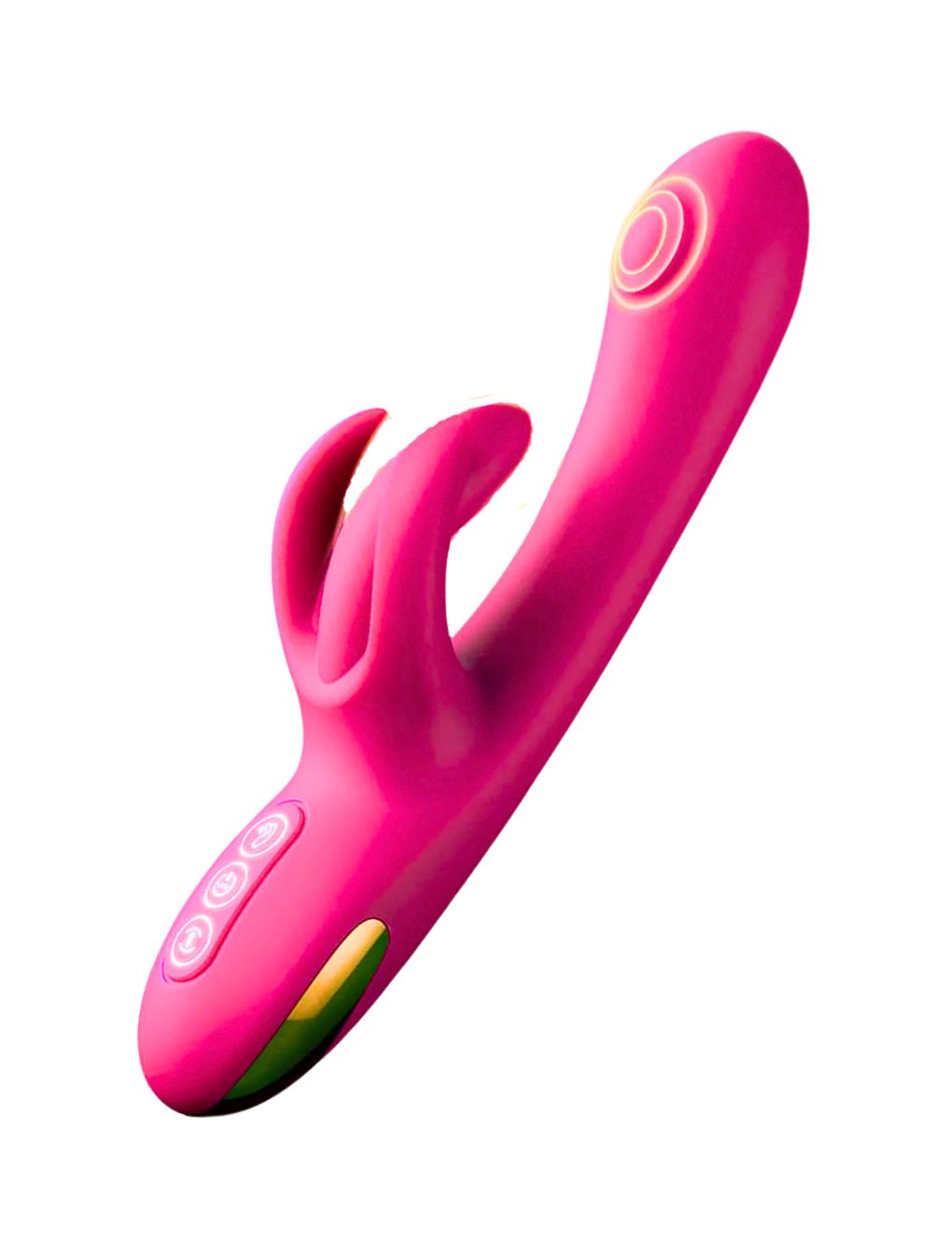 Finger motion rabbit vibrator with dual stimulation Secret Kiss.