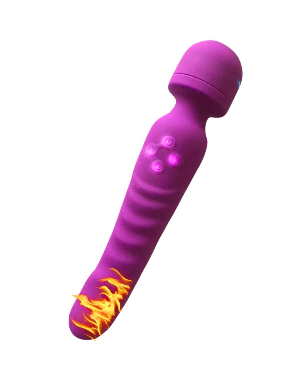 Flexible wand vibrator with dual vibration modes Secret Kiss