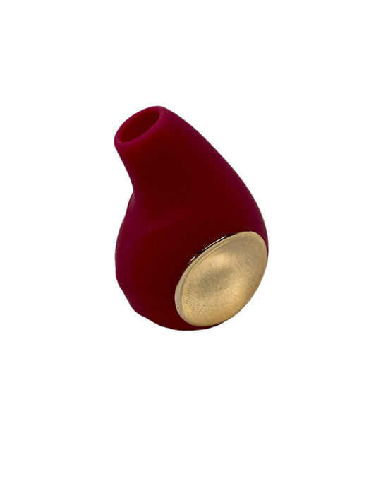 Luxury Clit Sucker Secret Kiss – elegant clitoral stimulator with suction and vibration, designed for intense pleasure and customizable sensations.