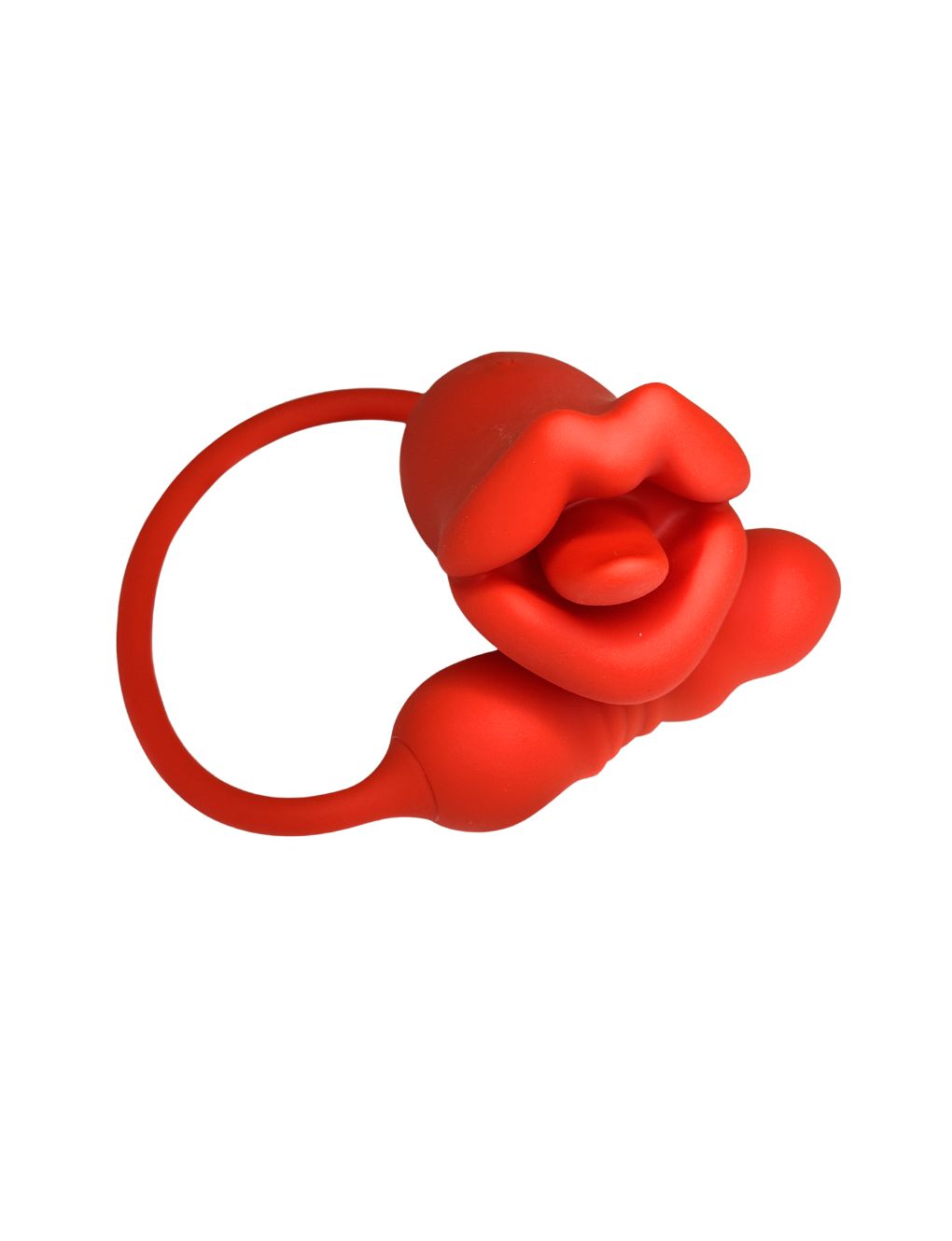 Rechargeable mouth stimulator with tongue licking function and vibrating egg.