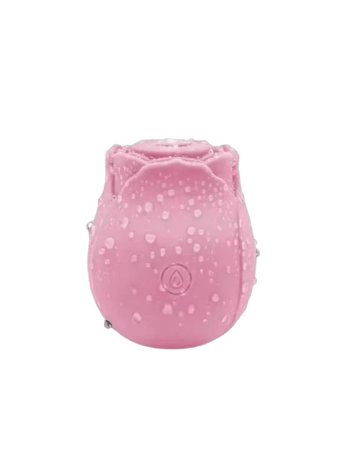 Rose Clitoral Sucking Vibrator Secret Kiss in pink, featuring an elegant rose-inspired design.