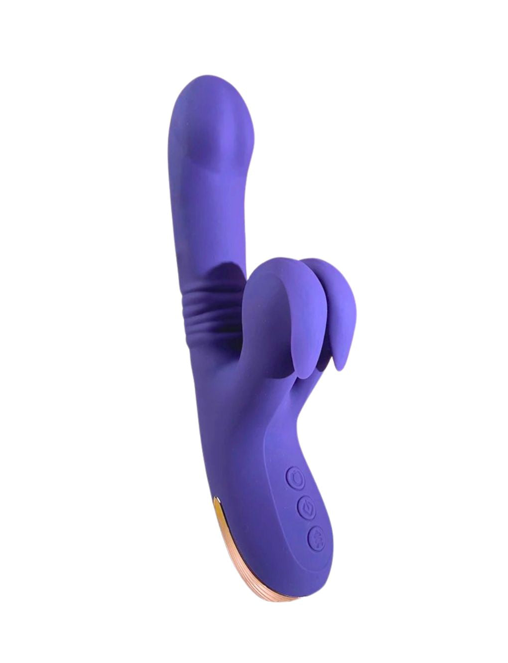 Rabbit vibrator with thrusting motion and dual stimulation Secret Kiss
