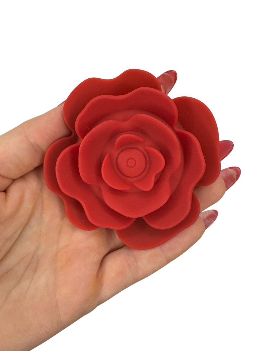 The Rose Butt Plug Secret Kiss, designed for self-expression and comfort, blending erotic jewelry aesthetics with practical design for intimate empowerment.