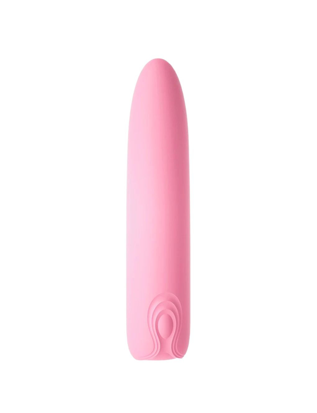 Small silicone vibrator for beginners and everyday use.