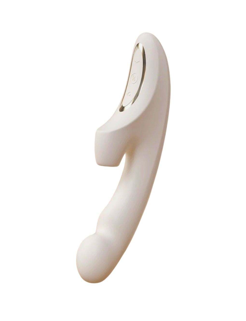 Dual stimulation vibrator with heating and suction modes