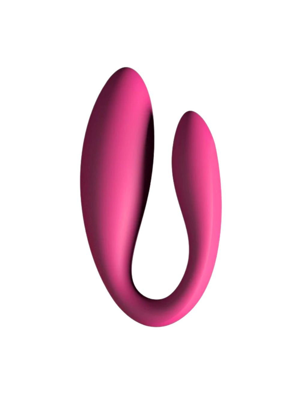 App-controlled wearable vibrator with magnetic charging
