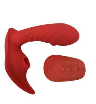 The Wireless Vibrator Sucker Secret Kiss, a compact, cordless toy that brings intense pleasure to both solo and partner play, perfect for spontaneous pleasure anytime, anywhere.